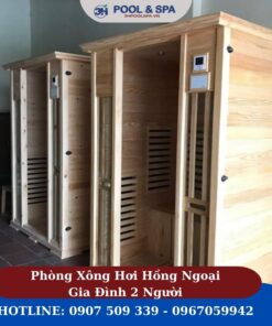Phòng Xông Hơi Hồng Ngoại Gia Đình 2 Người