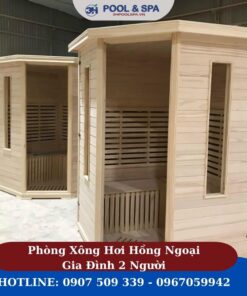 Phòng Xông Hơi Hồng Ngoại Gia Đình 2 Người