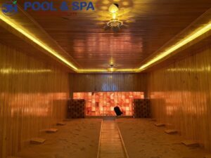 Phòng Xông Hơi Đá Muối Cho Resort Đôi Dép - Bảo Lộc