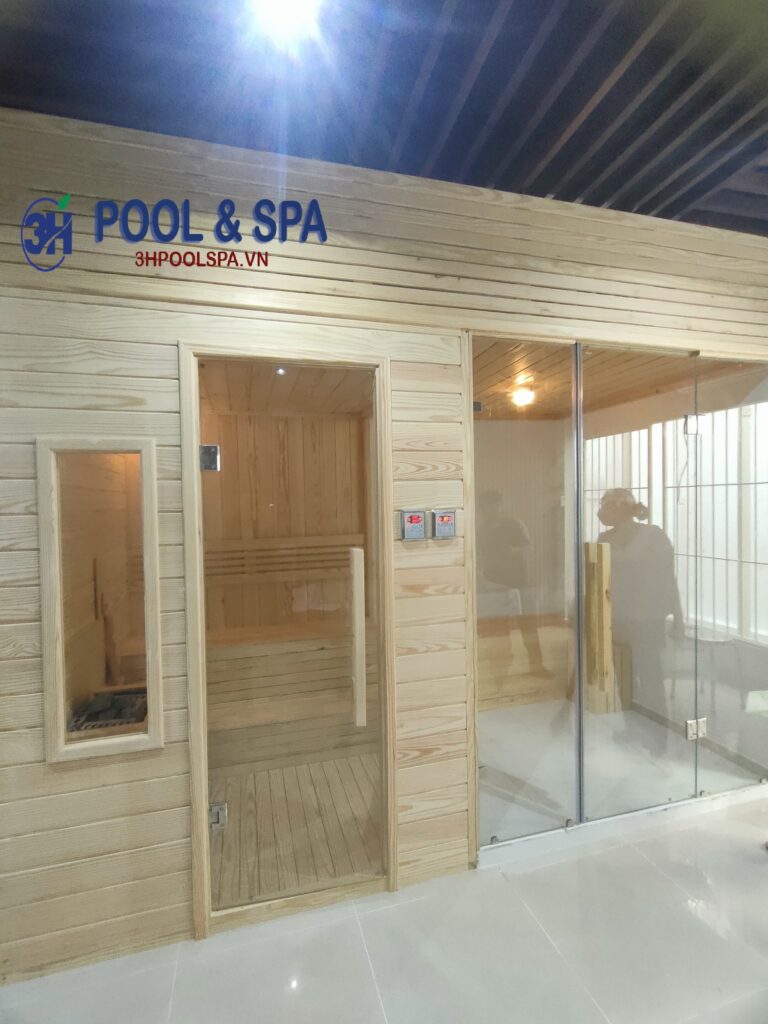 3H Pool & Spa | Phòng xông hơi mini dành cho gia đình phòng xông hơi mini dành cho gia đình