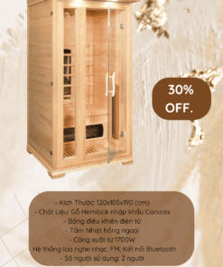 3H Pool & Spa | Phòng xông hơi hồng ngoại nhập Khẩu