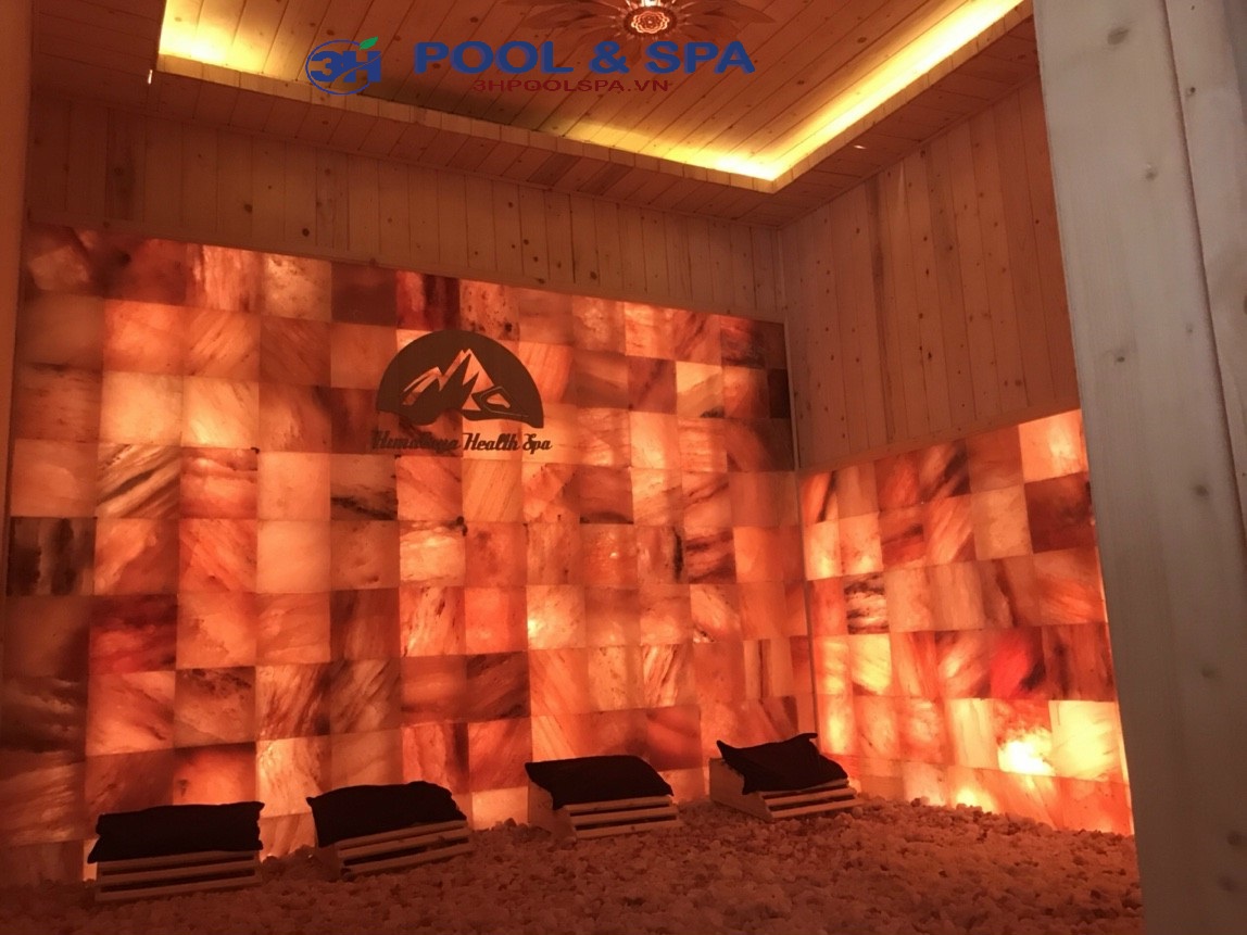 3H Pool & Spa|Dự Án Thi Công Phòng Xông Hơi Đá Muối – Spa Thanh Thảo, Quận Tân Phú