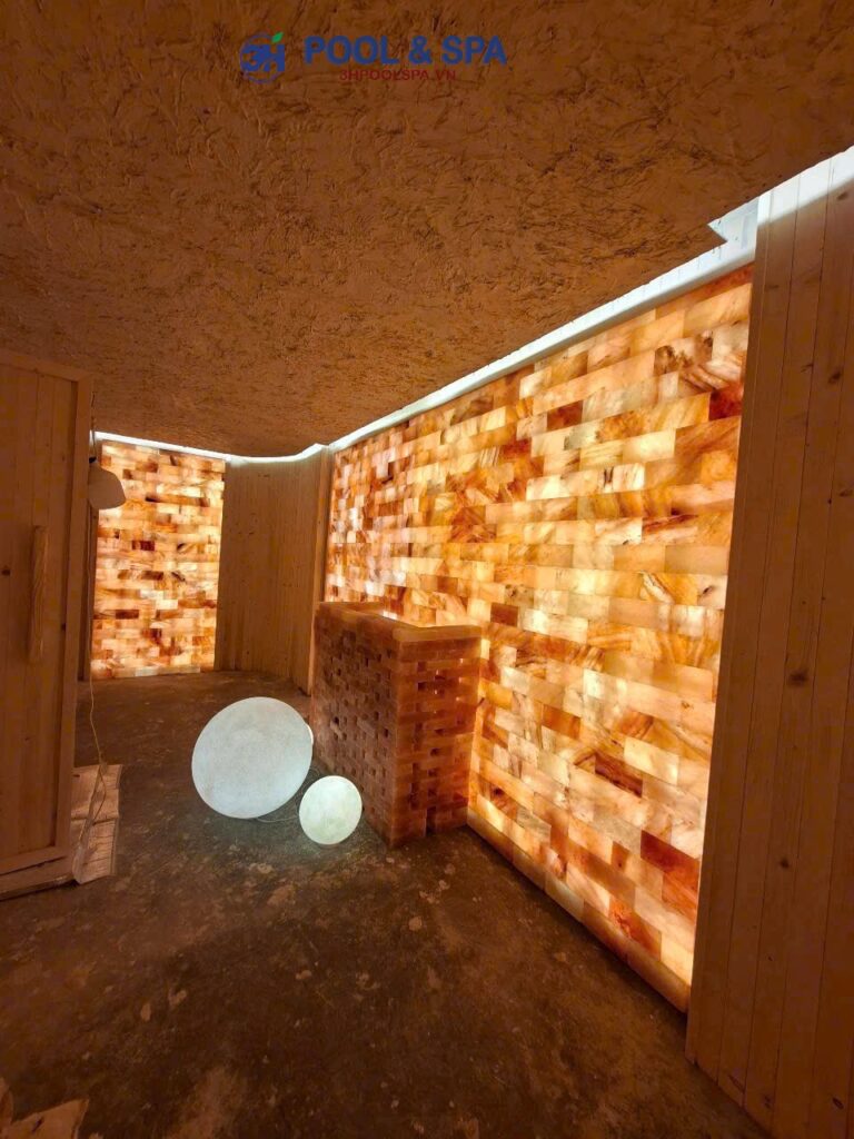 3H Pool & Spa | Thi công Phòng xông hơi  đá muối Himalaya cho a– Spa Hồng Nhung, Vũng Tàu 3H Pool & Spa | Thi công Phòng xông hơi  đá muối Himalaya cho a– Spa Hồng Nhung, Vũng Tàu